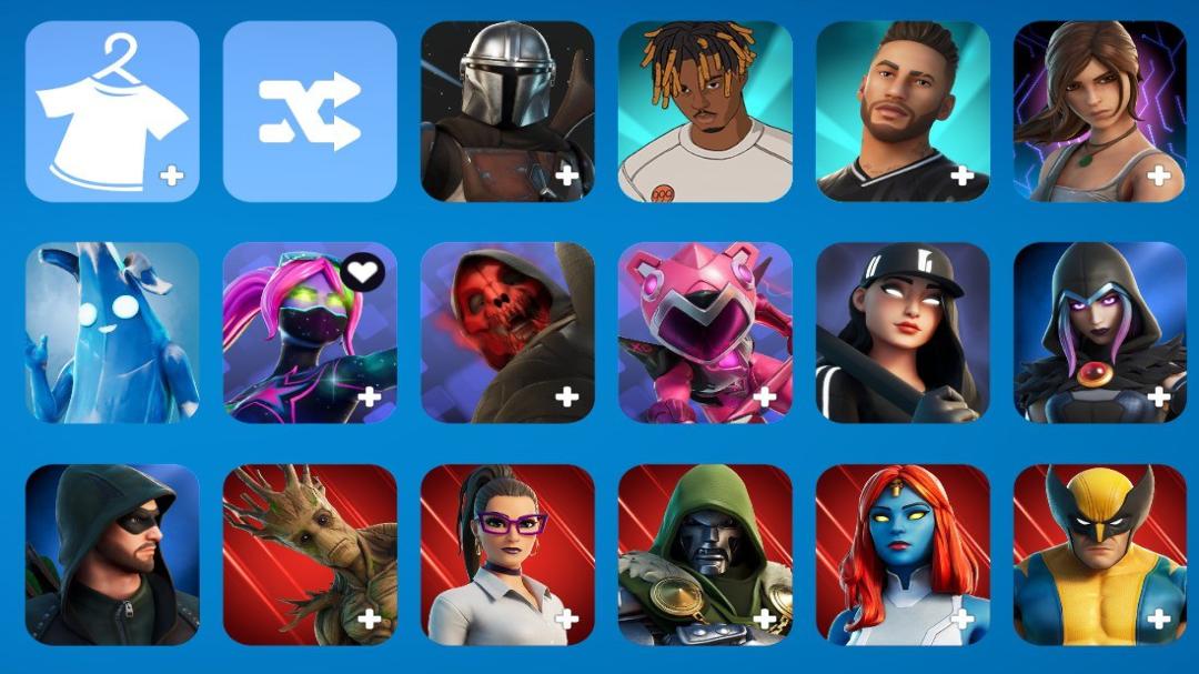 Diverse PC Battle Royale Collection with 56 Unique Skins 🎭🖥