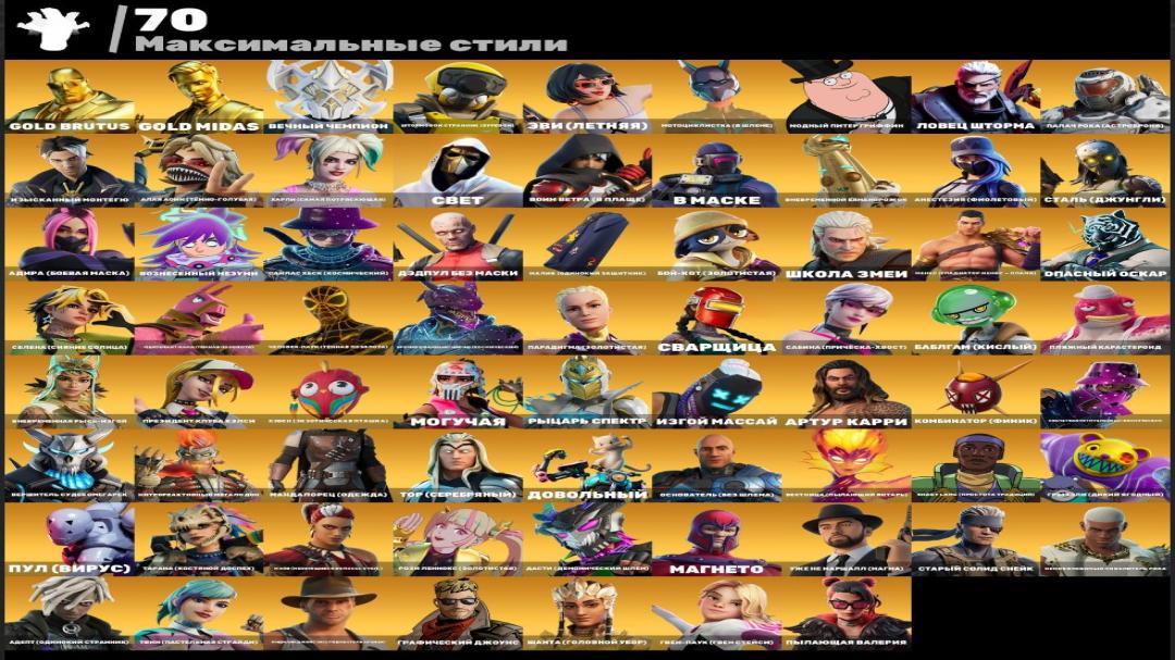 Diverse Collection of 286 Skins for PC Battle Royale 🖥🎭