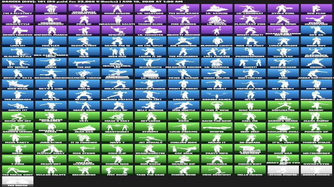Diverse Collection with 151 Unique Skins for Battle Royale 🖥🎭