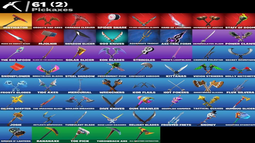Diverse Fortnite Collection with 41 Unique Skins on PC 🎭🖥