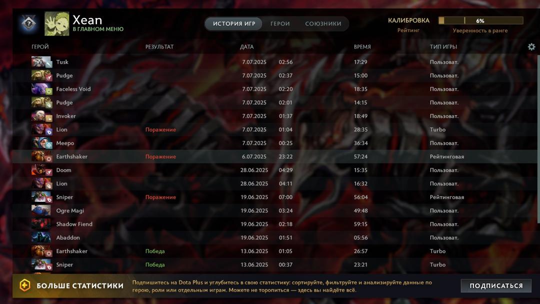 🏅 MMR 1700 | 🕒 3297h | 🛡 Integrity 11498