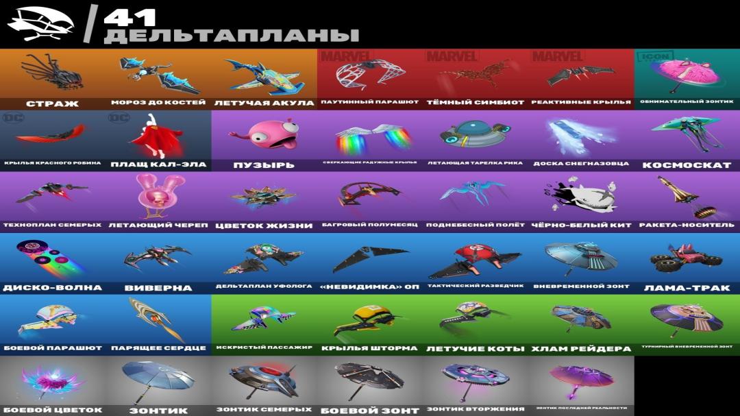 Diverse Fortnite Collection with 40 Unique Skins 🎭🖥