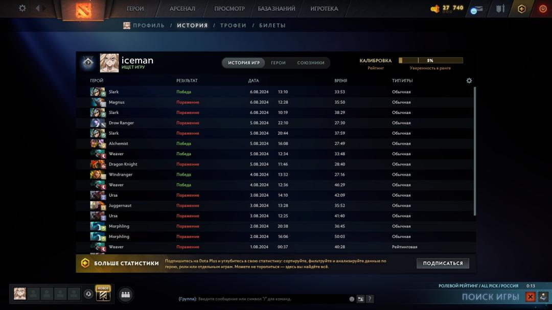 🏅 MMR 5700 | 🕒 3026h | 🛡 Integrity 9153