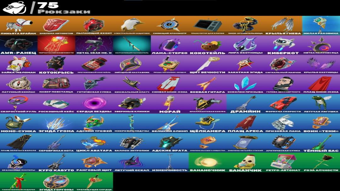 Diverse Fortnite Collection with 53 Unique Skins 🎭🖥