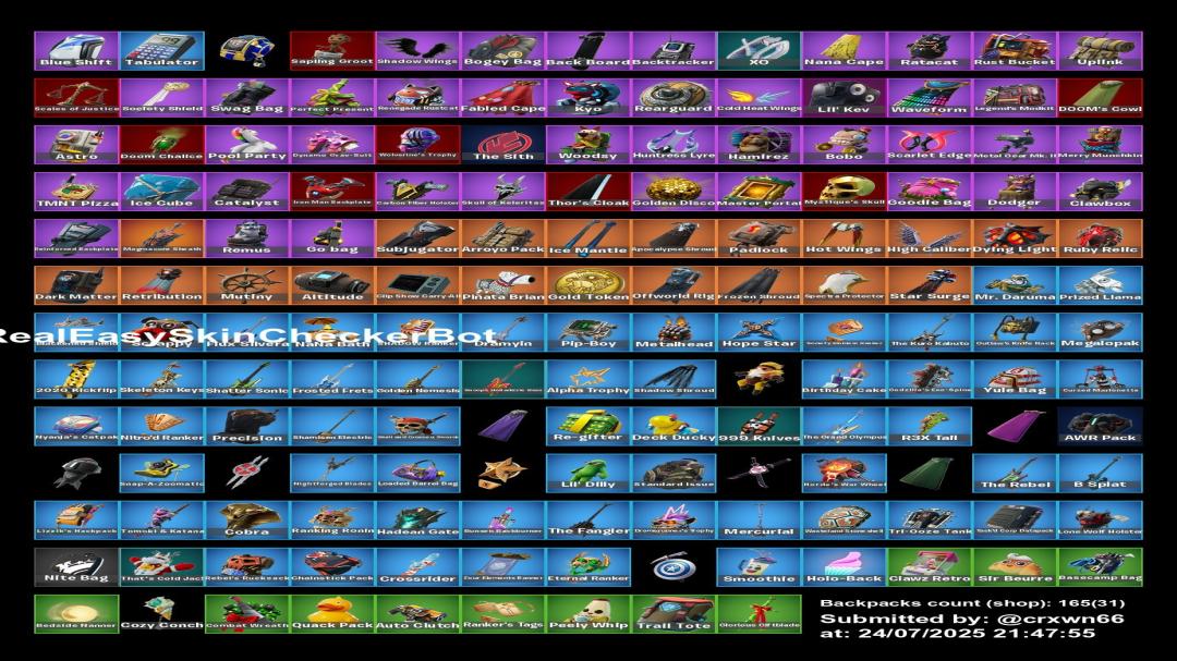 Unique Fortnite Collection with 115 Skins on PC 🎭🖥