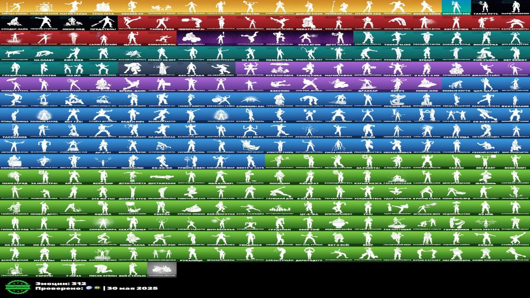 Diverse Fortnite Collection with 349 Unique Skins on PC 🎭🖥