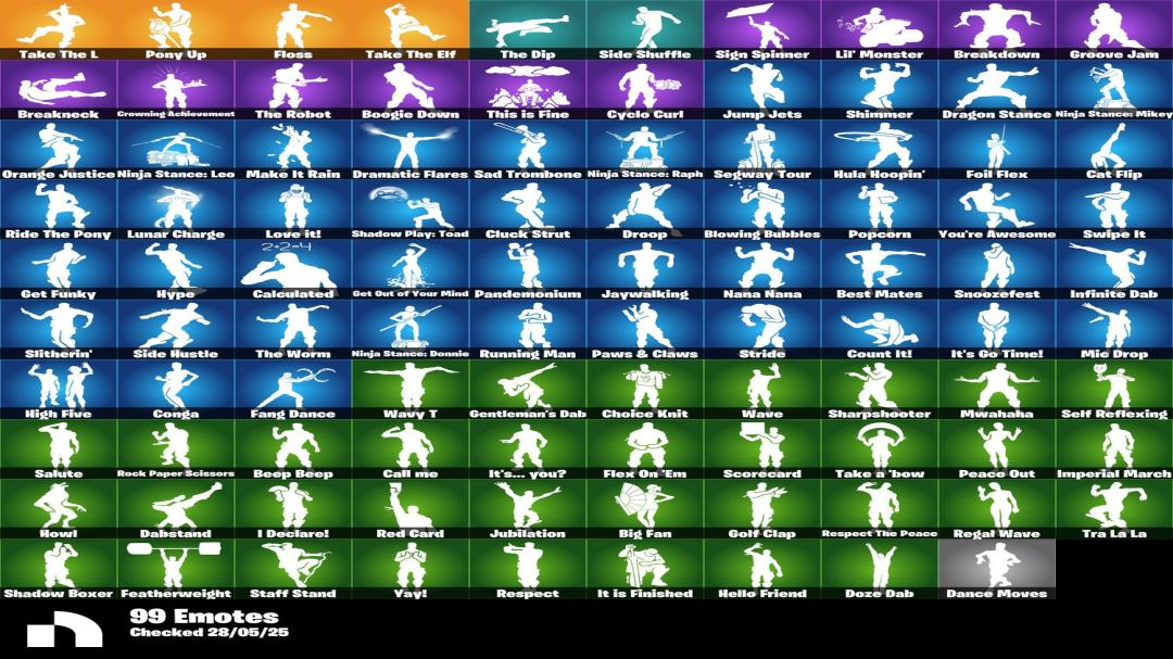 Battle Royale Collection with 97 Unique Skins on PC 🎭🖥