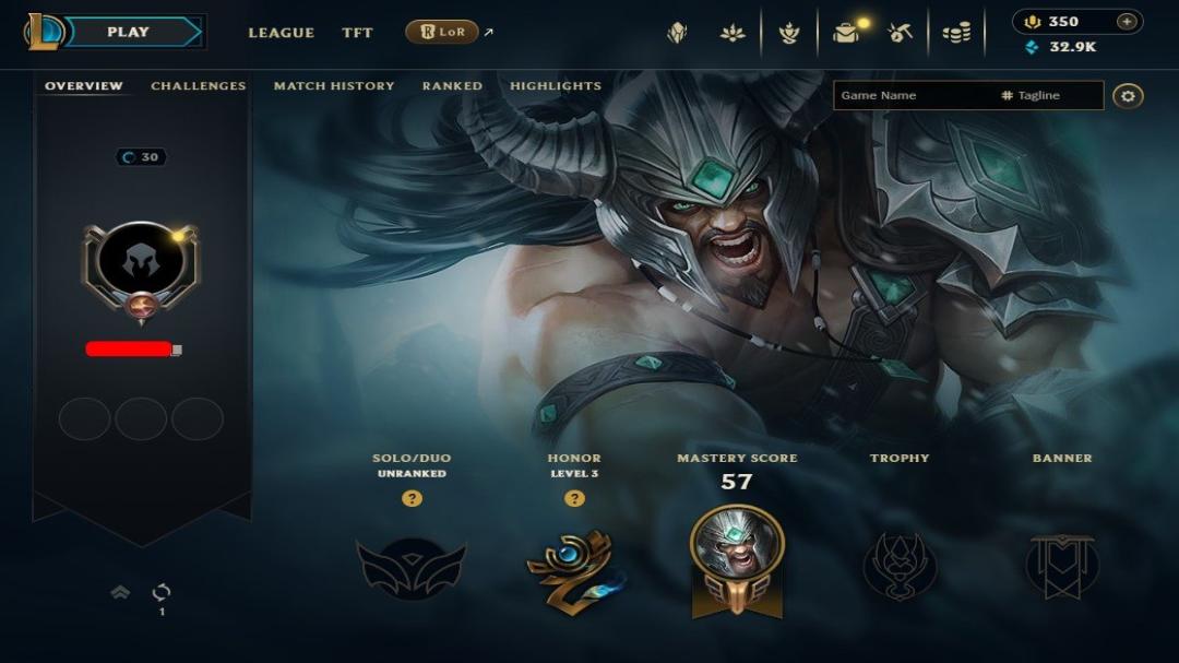 Level 30 EU West Account with 3 Champions and 9 Skins