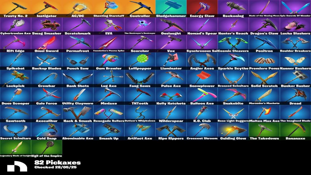Battle Royale Collection with 97 Unique Skins on PC 🎭🖥