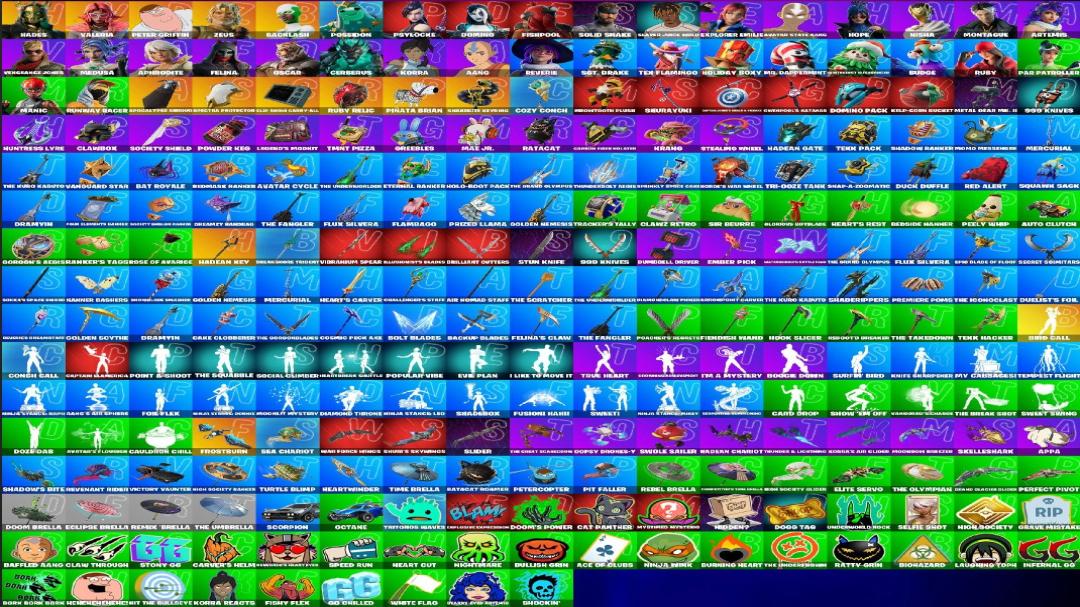 Diverse Collection of 36 Unique Skins for PC Battle Royale 🎭🖥