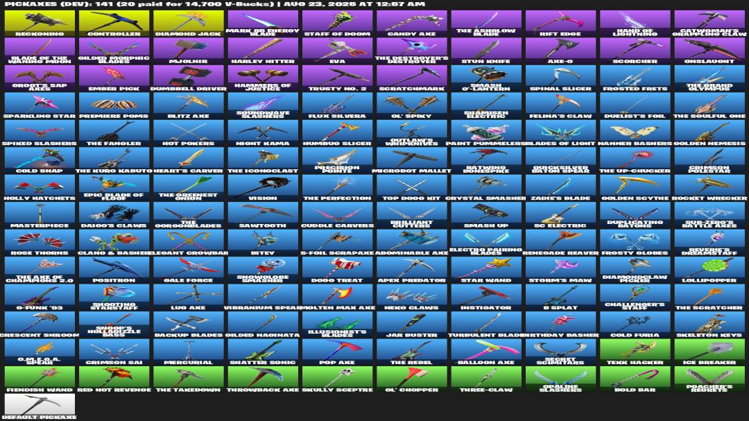 Diverse Fortnite Collection with 95 Unique Skins 🎭🖥