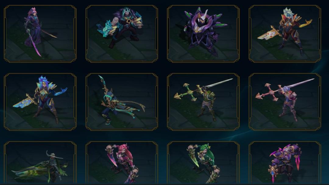 Platinum Level 127 Account with 58 Champions and 62 Skins