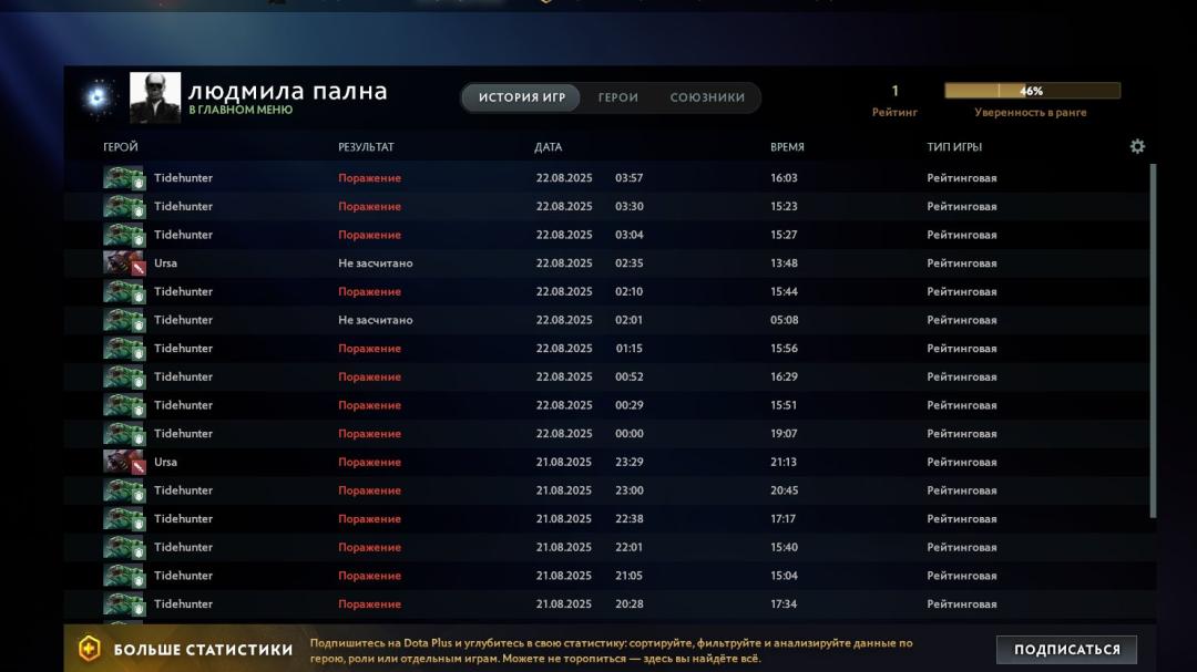 🏅 MMR 1 | 🕒 200h | 🛡 Integrity 10105