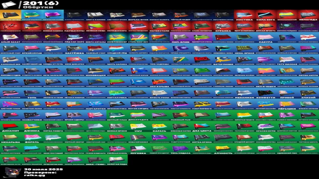 Diverse Collection of 206 Unique Skins for PC Battle Royale 🎭🖥