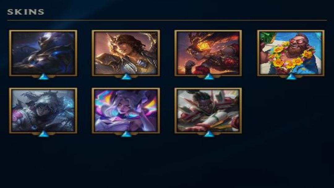 EU West Level 10 Account with 9 Champions and 8 Skins