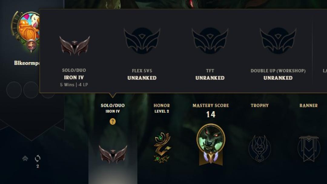Level 30 Account with 20 Champions and 1 Skin on North America Server