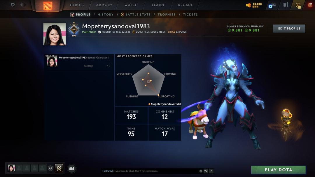🏅 MMR 840 | 🕒 150h | 🛡 Integrity 10000