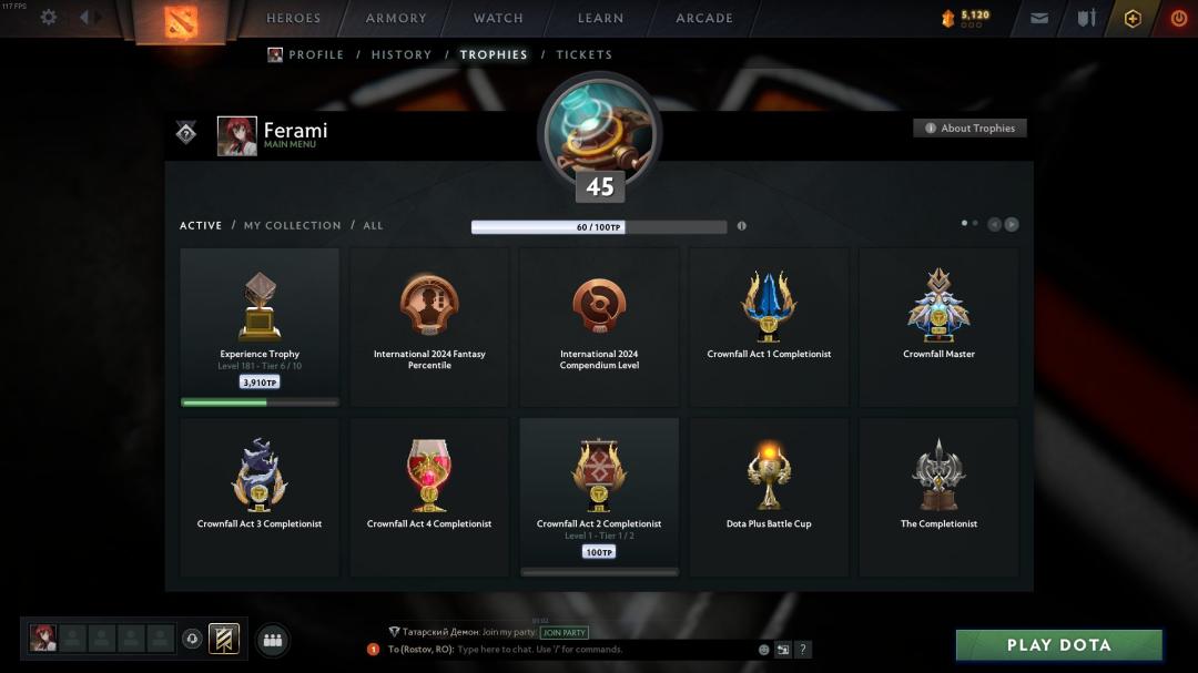 🏅 MMR 2500 | 🕒 2000h | 🛡 Integrity 11000