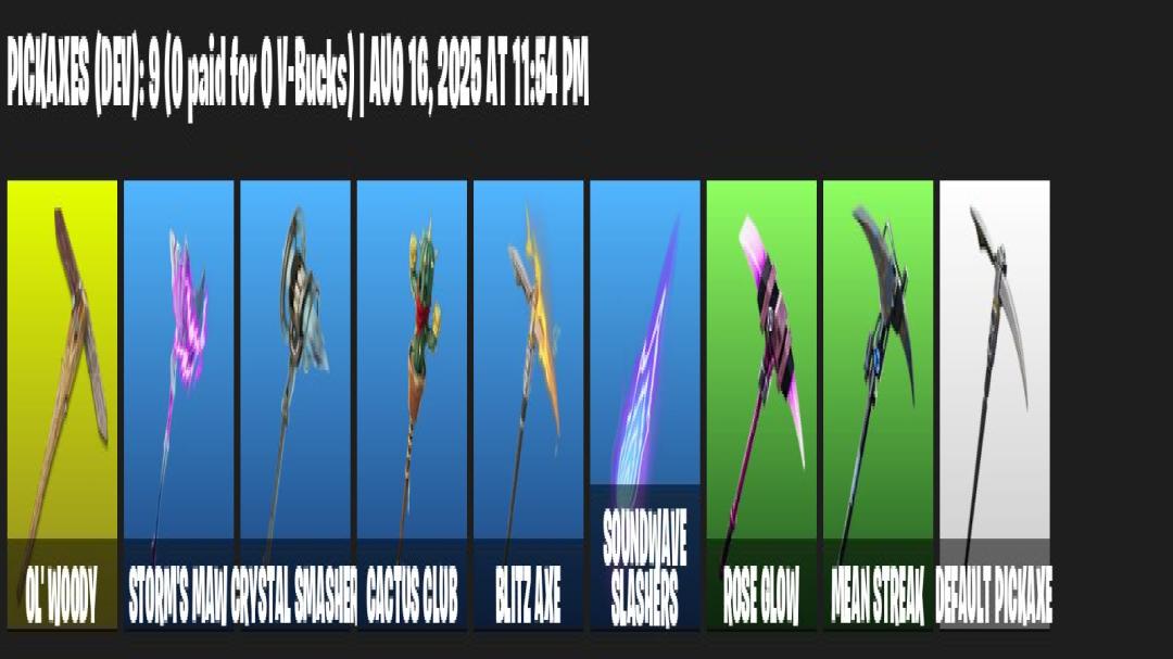 Diverse Fortnite Collection on PC with Unique Skins 🎭🖥