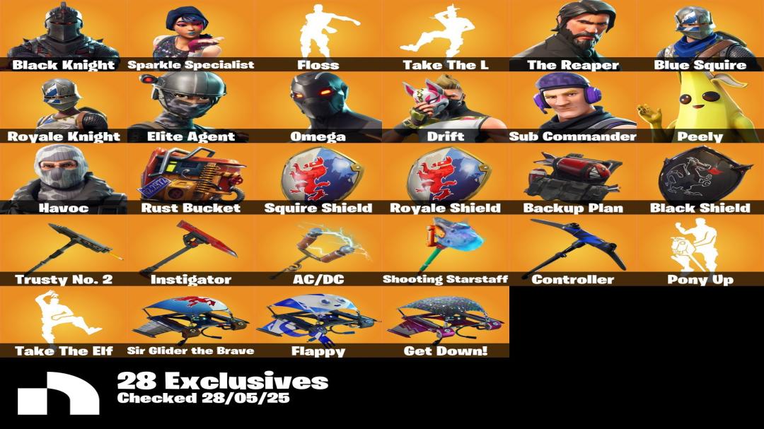 Battle Royale Collection with 97 Unique Skins on PC 🎭🖥