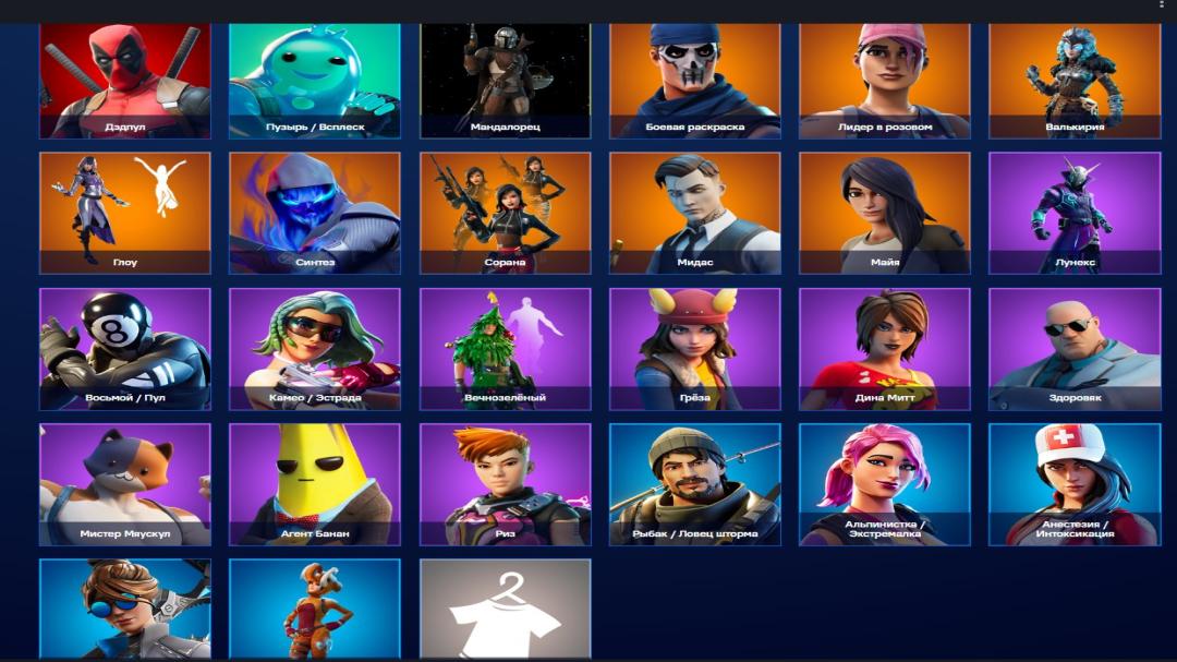 Diverse Fortnite Collection with 27 Unique Skins on PC 🎭🖥