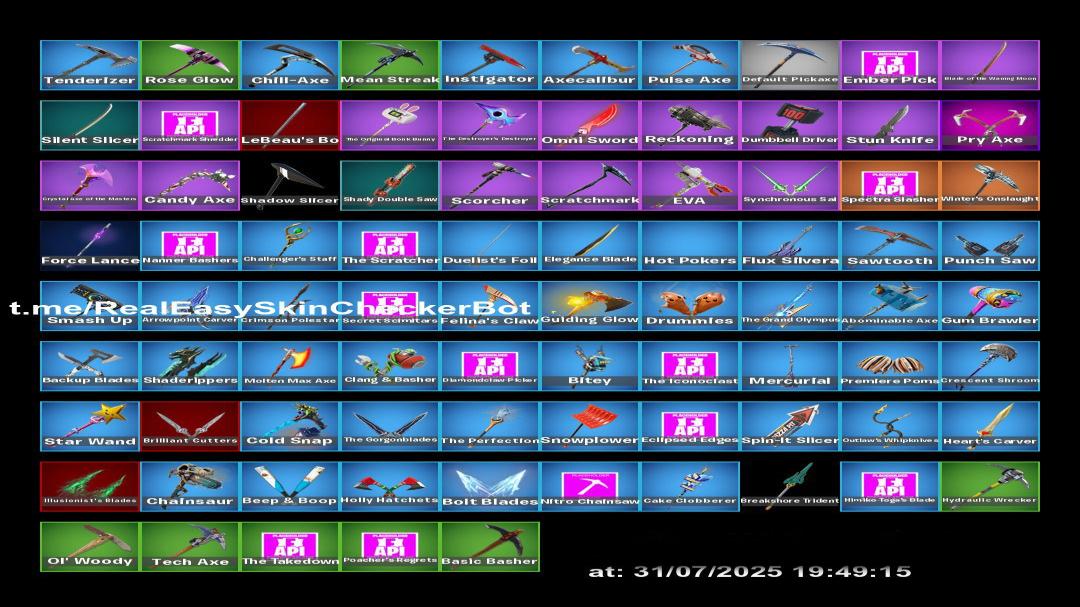 Diverse Fortnite Collection with 84 Unique Skins on PC 🎭🖥