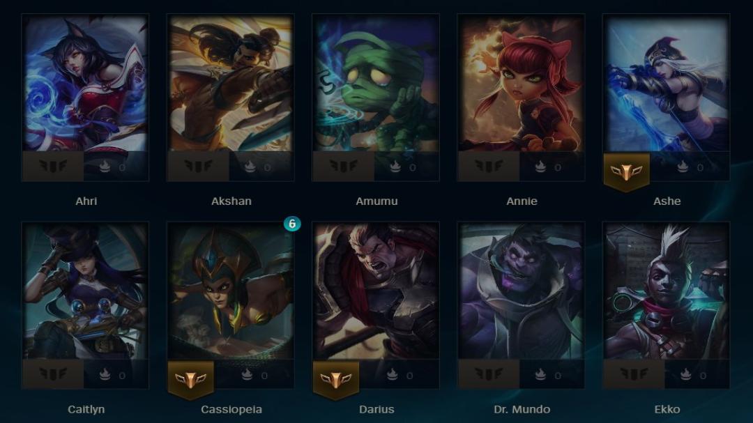 EU West Level 34 Account with 37 Champions and 3 Skins