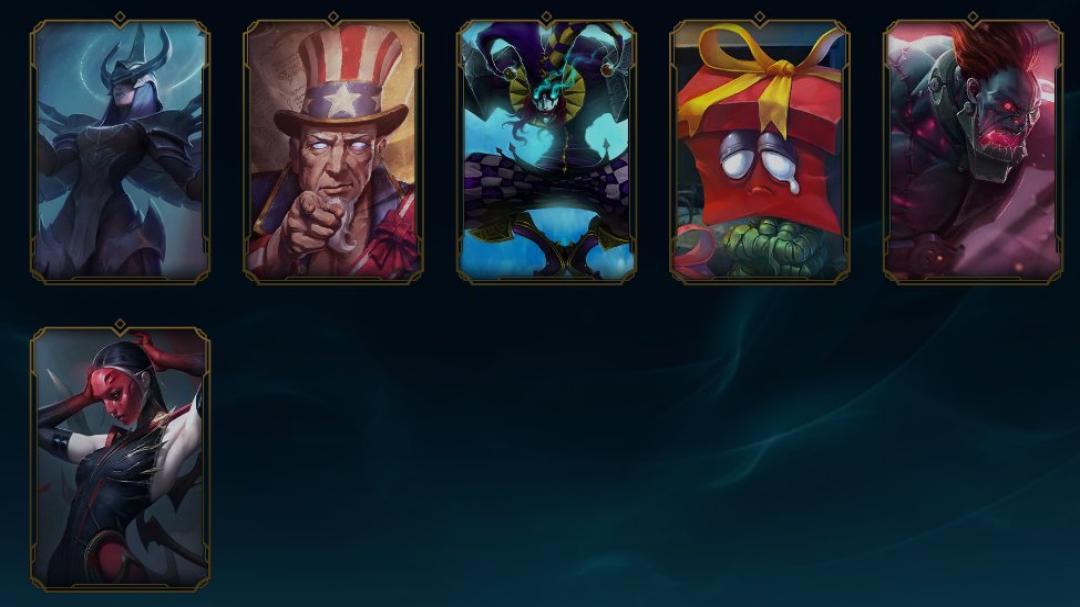 Unranked Account with 56 Champions and 15 Skins on Latin America North