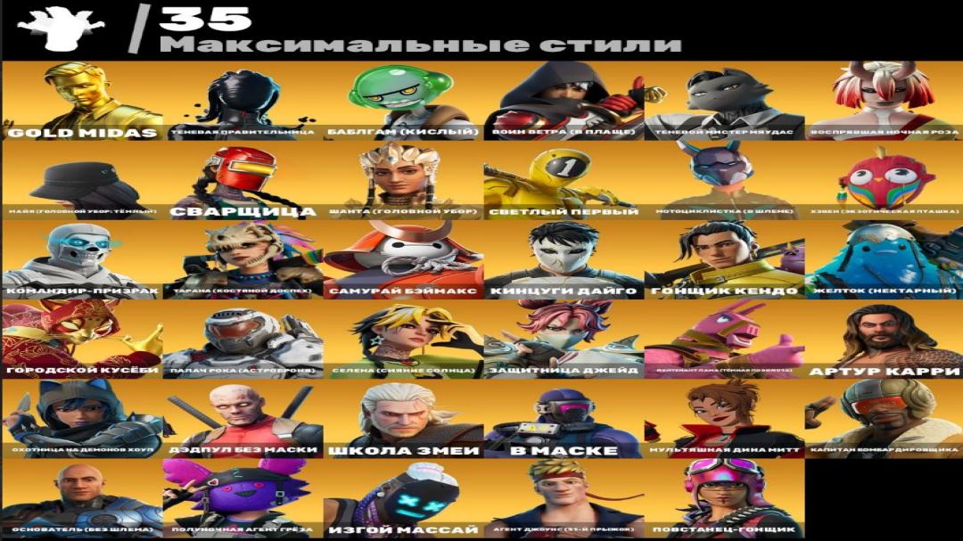 Diverse Fortnite Collection with 98 Unique Skins on PC 🎭🖥