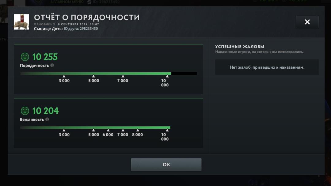 🏅 MMR 5800 | 🕒 917h | 🛡 Integrity 10204