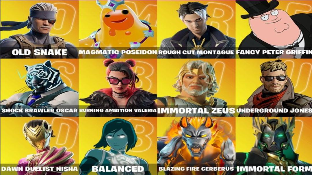 Diverse Collection of 36 Unique Skins for PC Battle Royale 🎭🖥