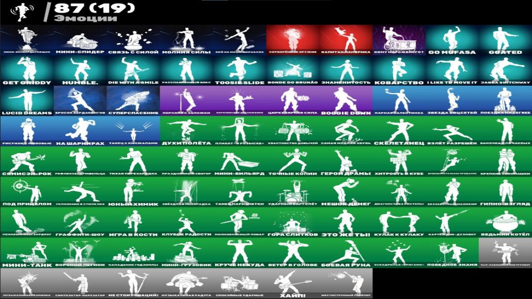 Diverse Collection of 91 Unique Skins for Battle Royale on PC