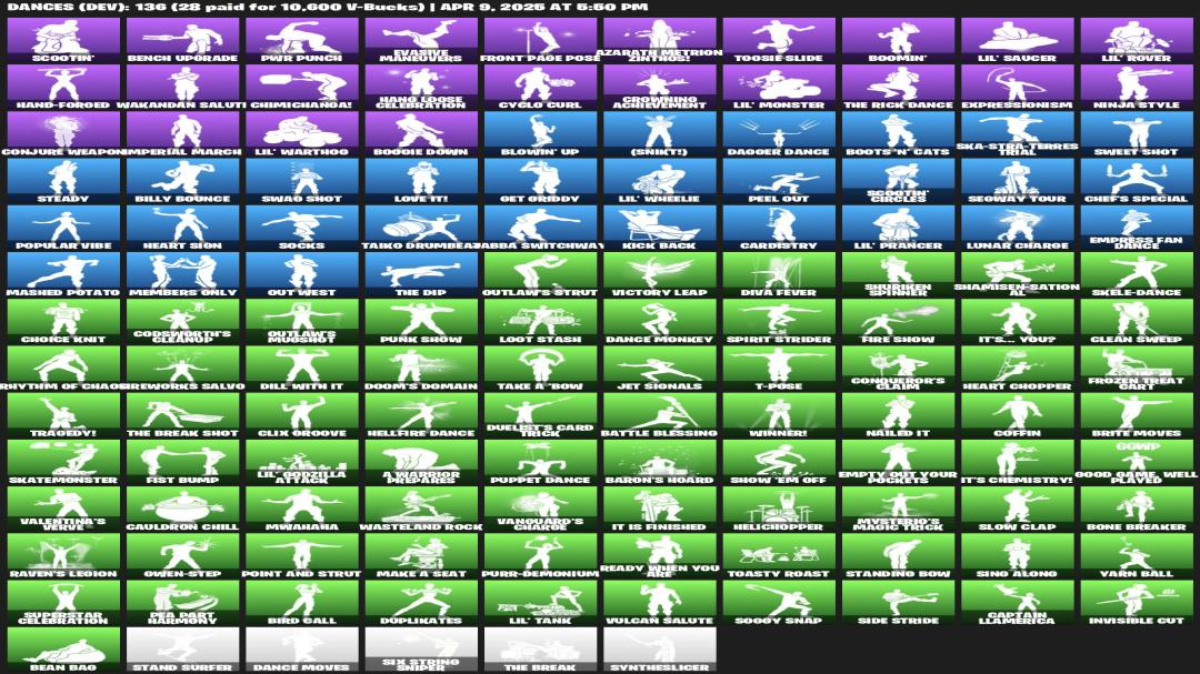 Diverse Collection of 223 Skins for PC Battle Royale 🎭🖥