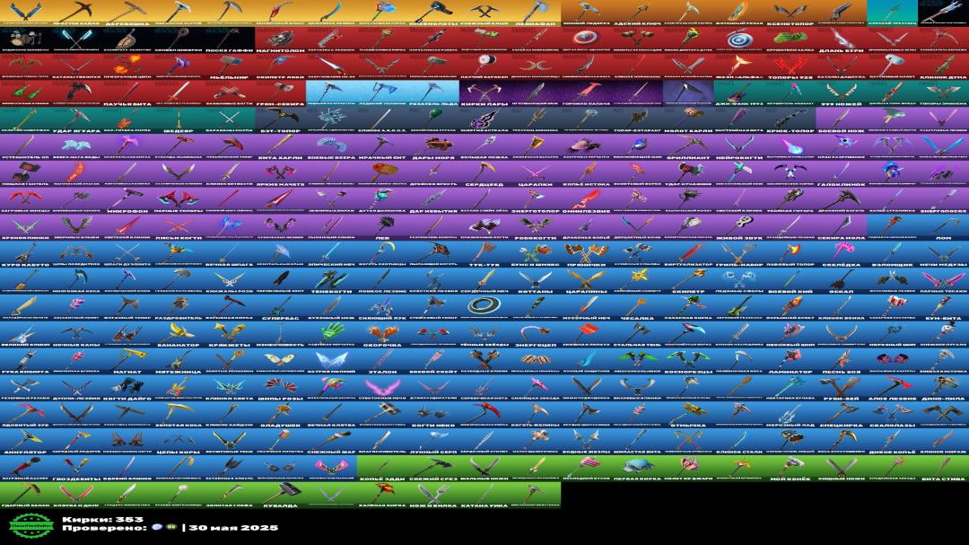 Diverse Fortnite Collection with 349 Unique Skins on PC 🎭🖥