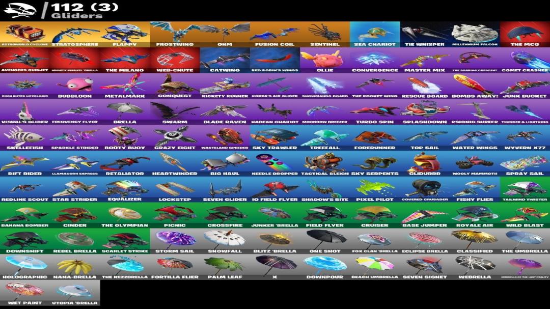 Diverse Collection of 119 Skins for PC Battle Royale 🎭🖥