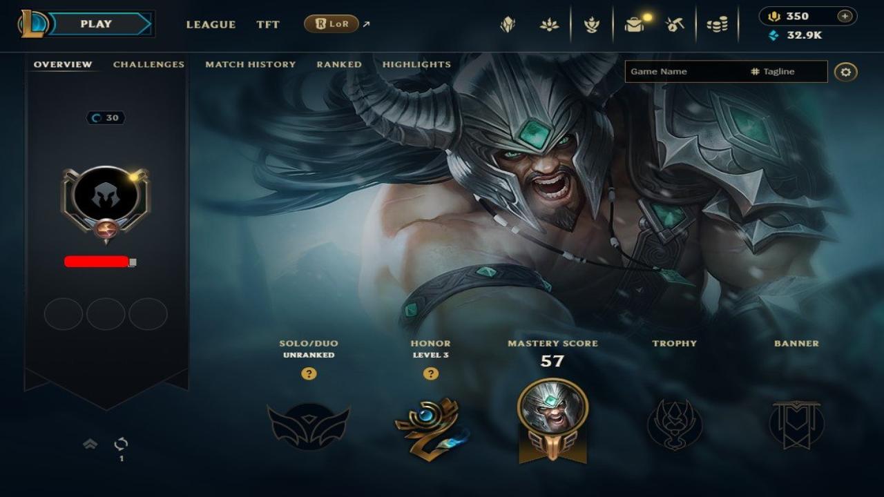 Level 30 EU West Account with 3 Champions and 9 Skins