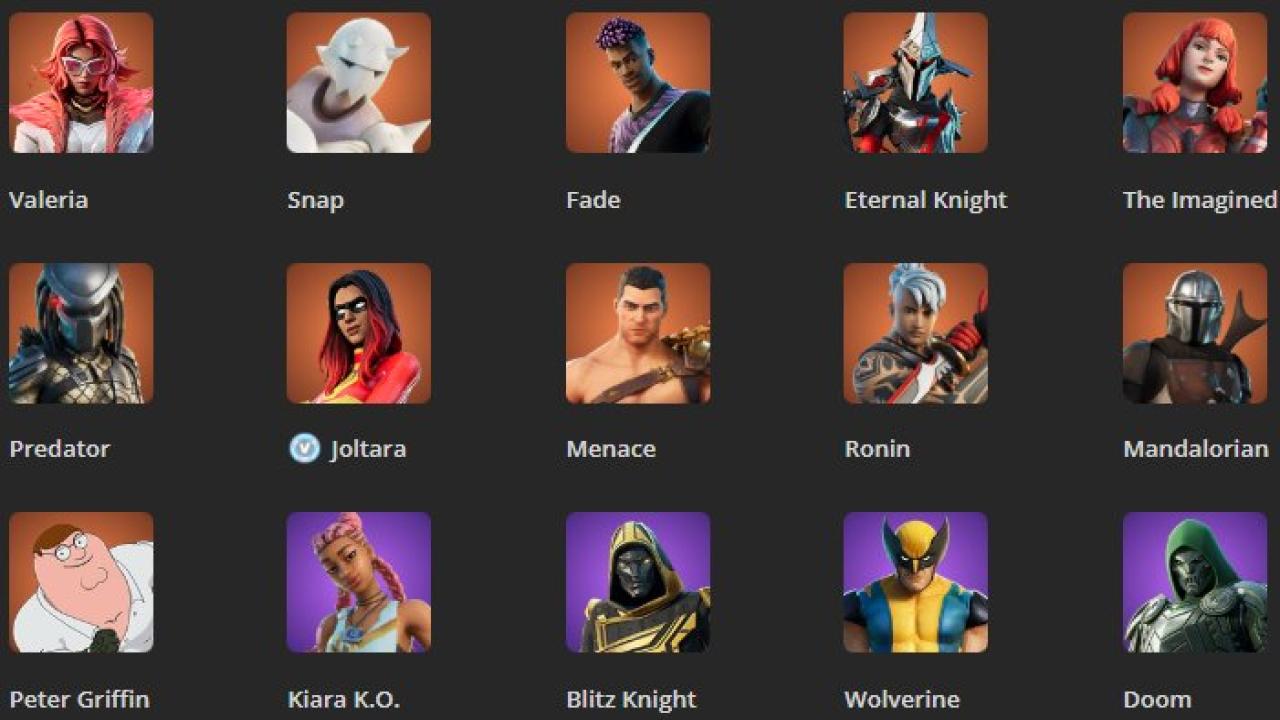 Diverse Fortnite Collection with 90 Skins on PC 🎭🖥
