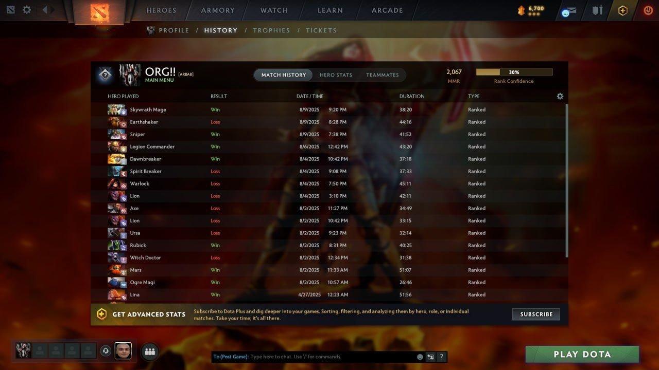 🏅 MMR 2067 | 🕒 1000h | 🛡 Integrity 8656