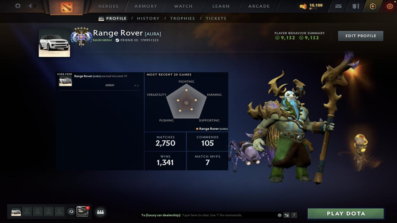 🏅 MMR 4500 | 🕒 3000h | 🛡 Integrity 9100
