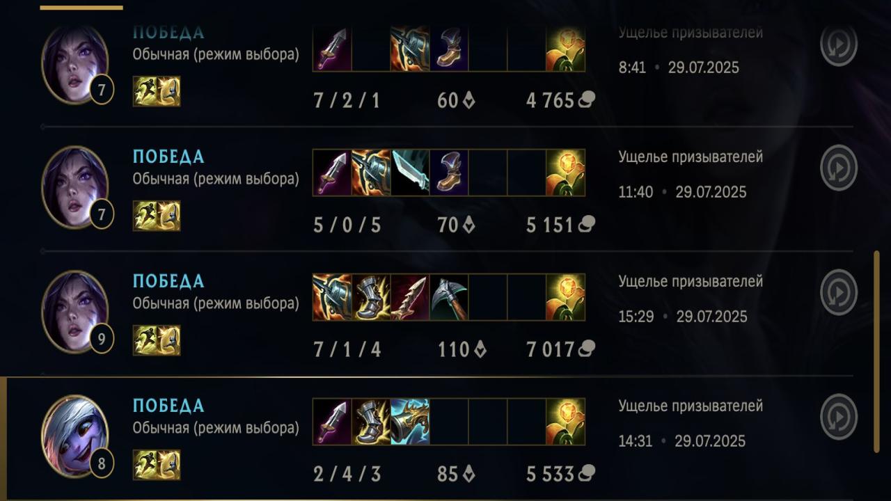 Level 30 Account with 10 Champions and 5 Skins on EU West