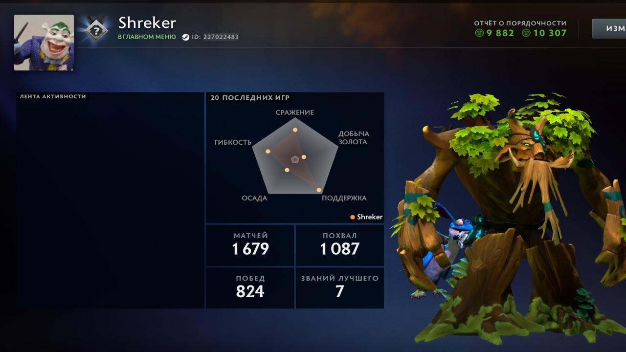 🏅 MMR 4700 | 🕒 1385h | 🛡 Integrity 9800