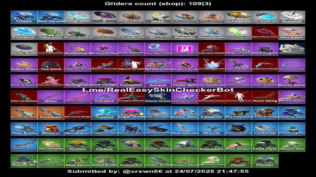 Unique Fortnite Collection with 115 Skins on PC 🎭🖥