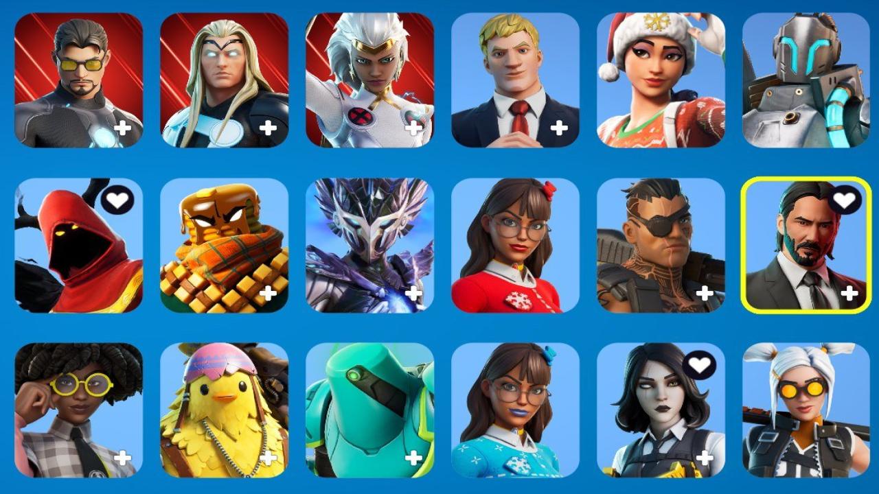 Diverse PC Battle Royale Collection with 56 Unique Skins 🎭🖥