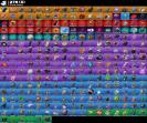 Diverse Fortnite Collection with 238 Unique Skins on PC