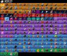 Diverse Collection of 195 Skins for PC Battle Royale