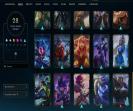 EU West Account - Level 48, 62 Champions, 29 Skins, Unranked