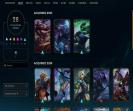 EU West Account - Level 48, 62 Champions, 29 Skins, Unranked