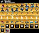 Diverse Collection of 158 Unique Skins for PC Battle Royale