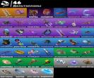 Diverse Collection of 65 Unique Skins for PC Battle Royale 🖥🎭
