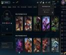 Unranked EU West Account with 46 Champions and 10 Skins